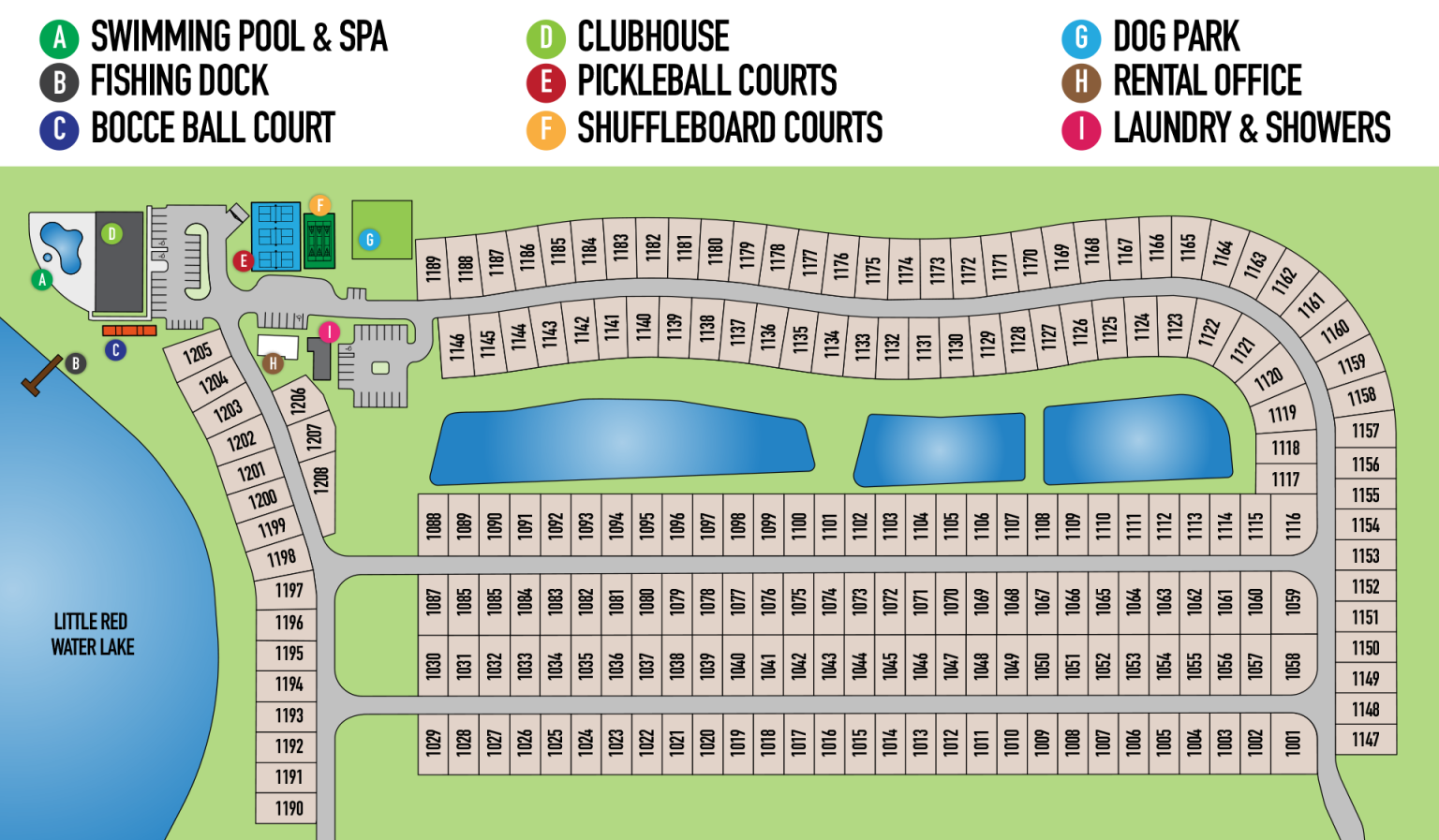 Waterfront RV Sites in Sebring, FL Waterside RV Resort